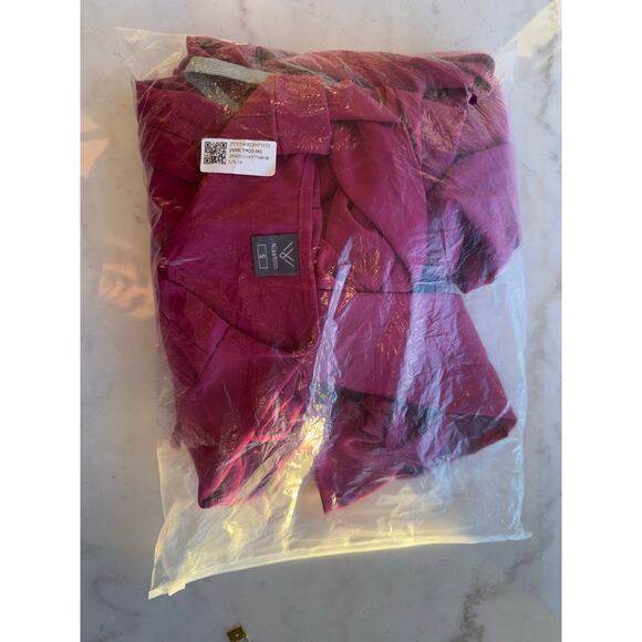 Niaahinn Scrub Suit Set Shirt+jogger– Hot Pink (Size Small) – NWT - Picture 5 of 13